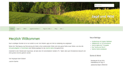 Desktop Screenshot of jagdundwild.de